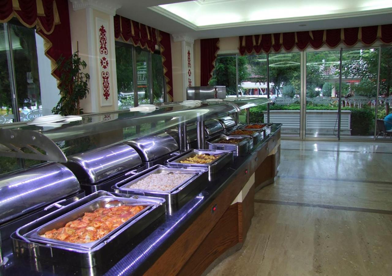 Golden Sunset Hotel&Spa Kemer Exterior photo A buffet at a hotel