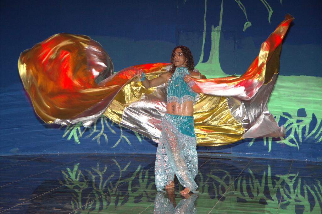 Golden Sunset Hotel&Spa Kemer Exterior photo A belly dancer with veils